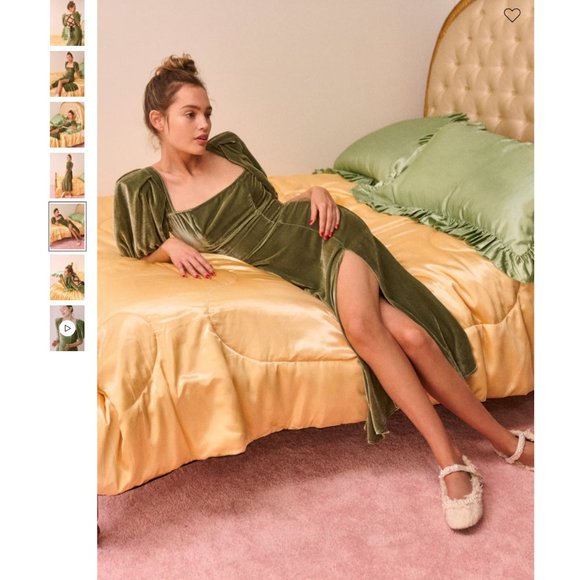 Reformation Dresses & Skirts - Reformation Jocelyn dress - Artichoke